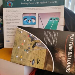 ❗️Indoor Mini Golf Set , PUTTING BILLARDS and PUTTING GREEN ❗️ COMBO ❗️